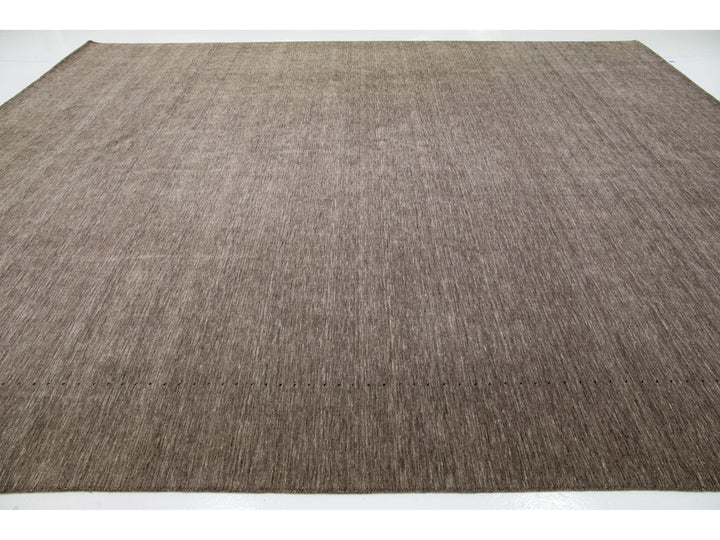 Modern Gabbeh Wool Rug 12 X 15