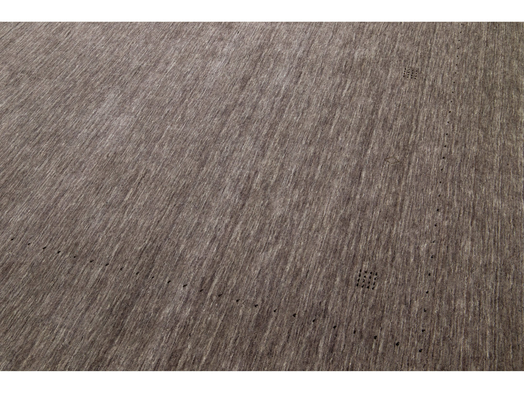 Modern Gabbeh Wool Rug 12 X 15