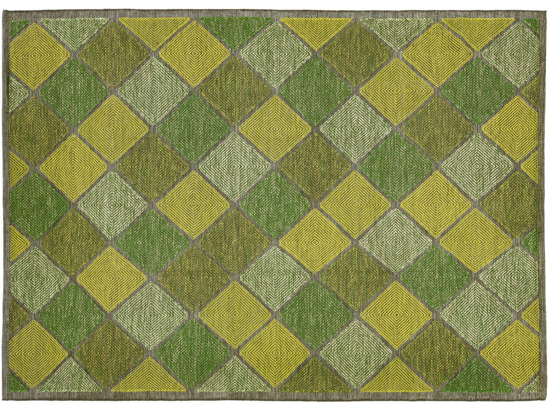 Modern Swedish Wool Rug 9 X 12