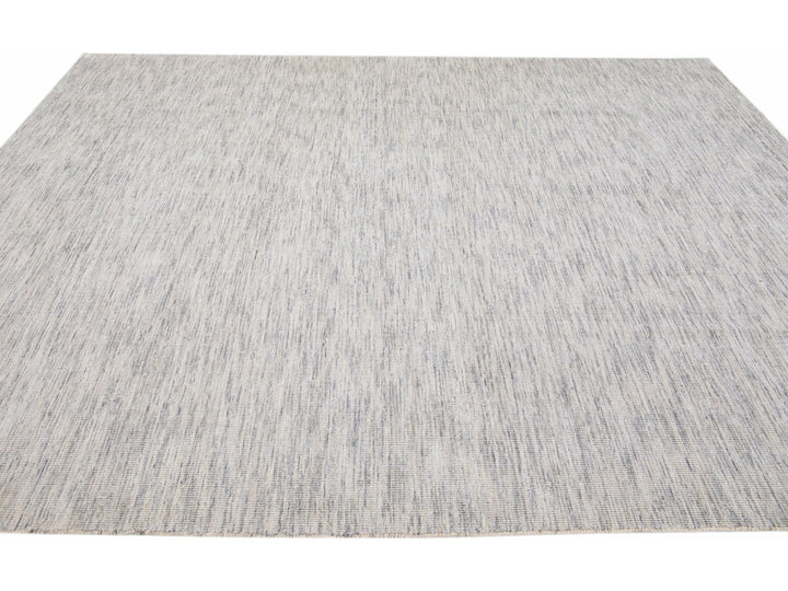 Modern Bamboo & Silk Groove Rug 8 X 10