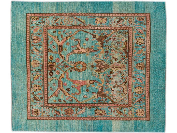 Modern Revival Wool Rug 7 X 8