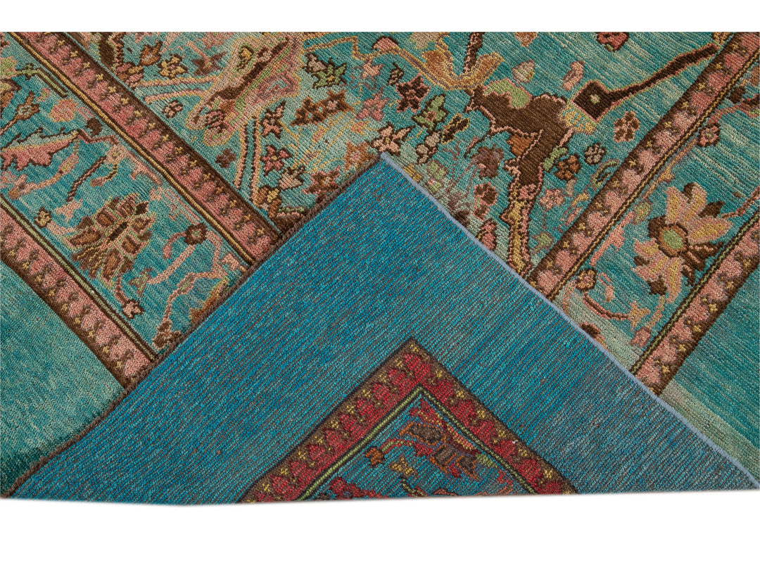 Modern Revival Wool Rug 7 X 8