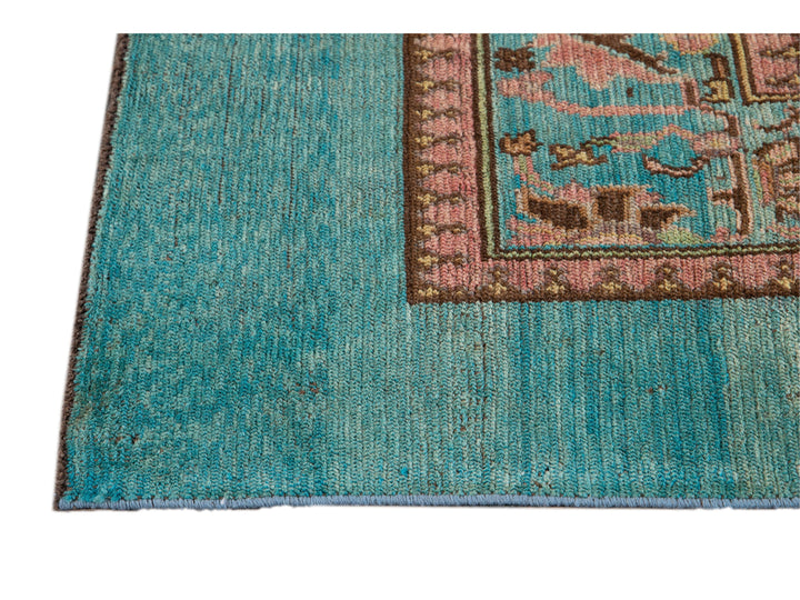 Modern Revival Wool Rug 7 X 8