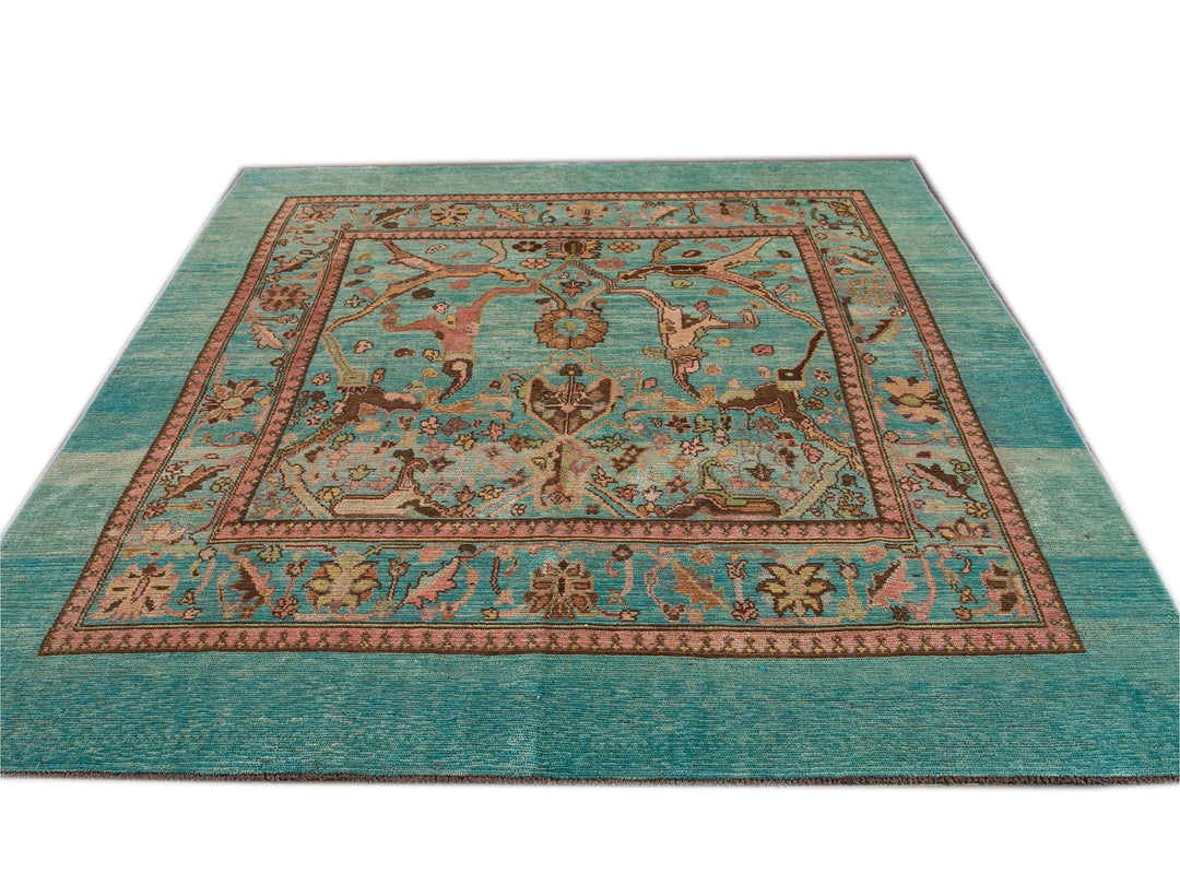 Modern Revival Wool Rug 7 X 8