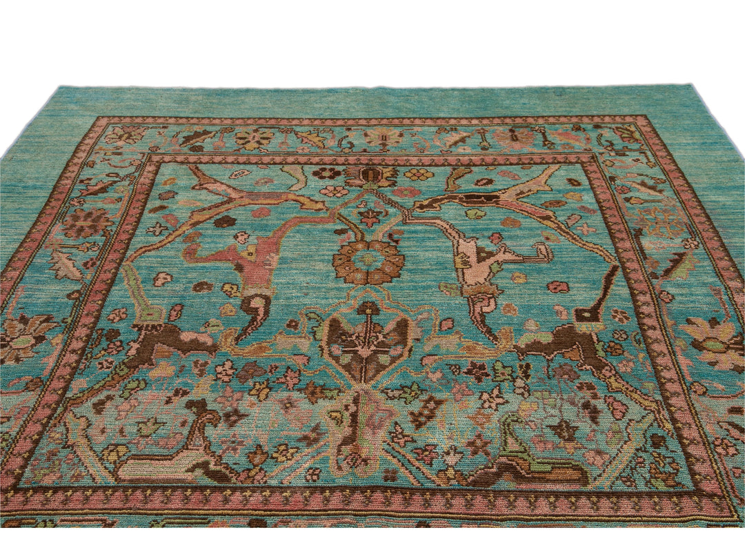 Modern Revival Wool Rug 7 X 8