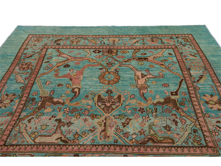 Modern Revival Wool Rug 7 X 8