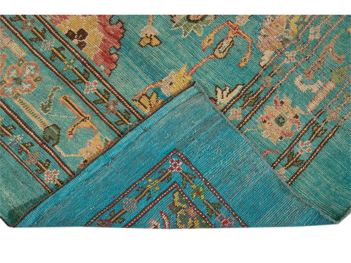 Modern Revival Wool Rug 7 X 9