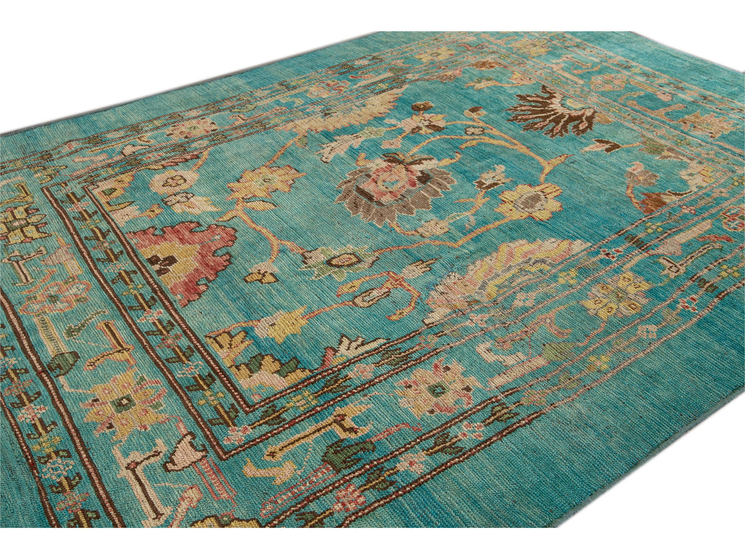 Modern Revival Wool Rug 7 X 9