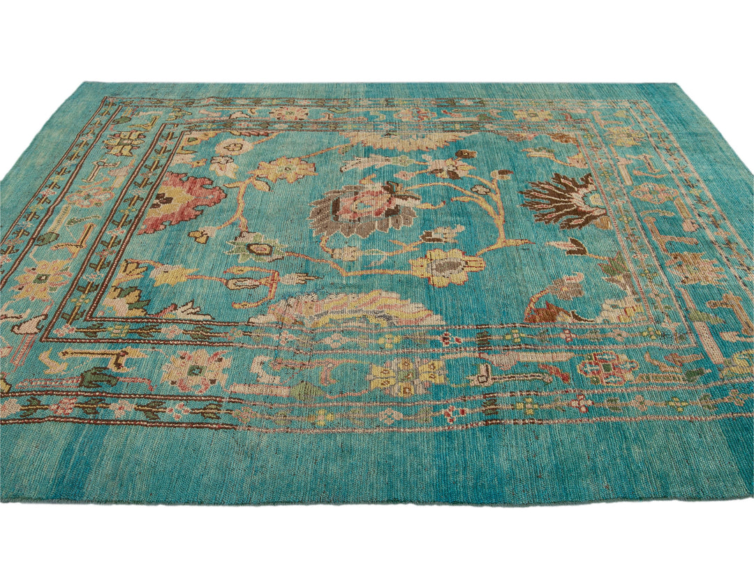 Modern Revival Wool Rug 7 X 9