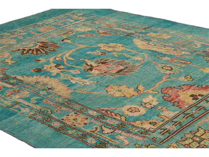 Modern Revival Wool Rug 7 X 9