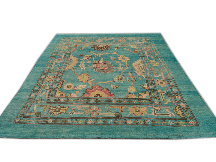 Modern Revival Wool Rug 7 X 9