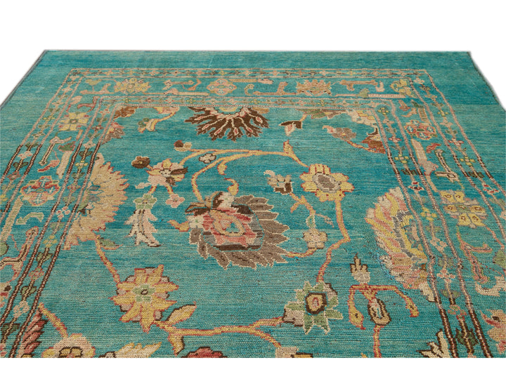 Modern Revival Wool Rug 7 X 9