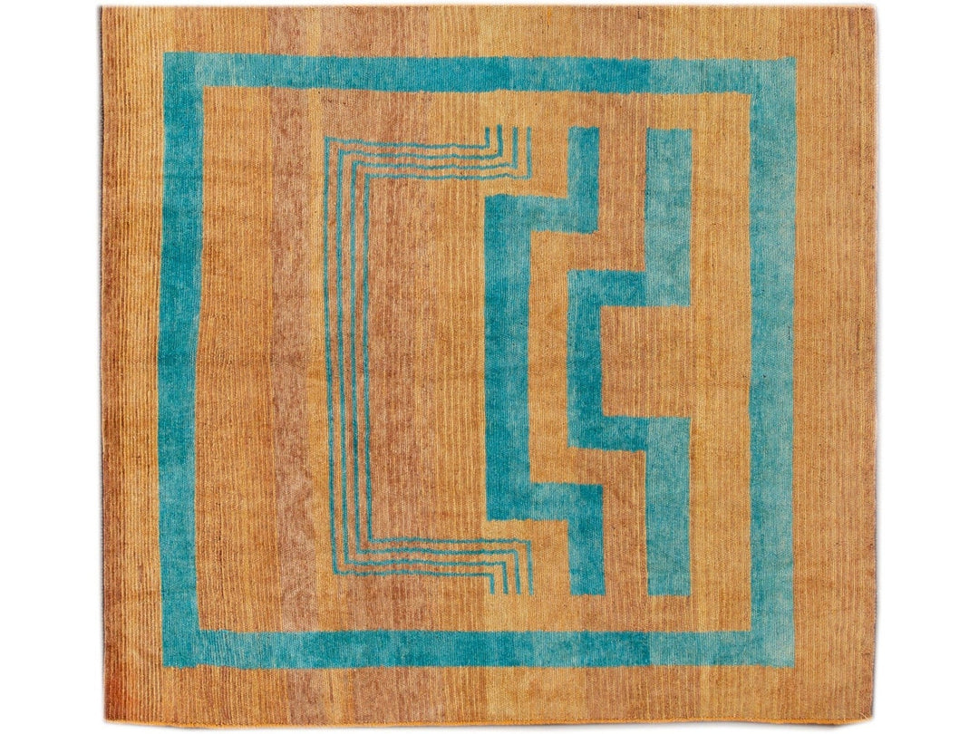 Modern Deco Style Wool Rug 7 X 8