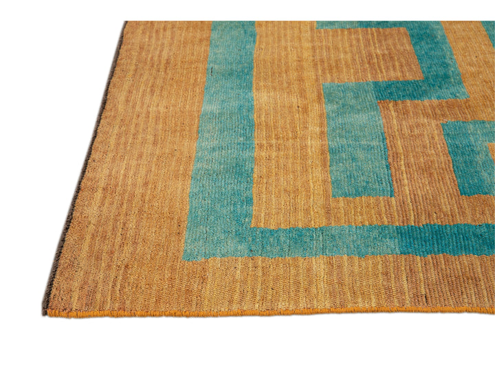 Modern Deco Style Wool Rug 7 X 8