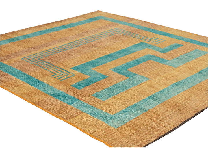 Modern Deco Style Wool Rug 7 X 8