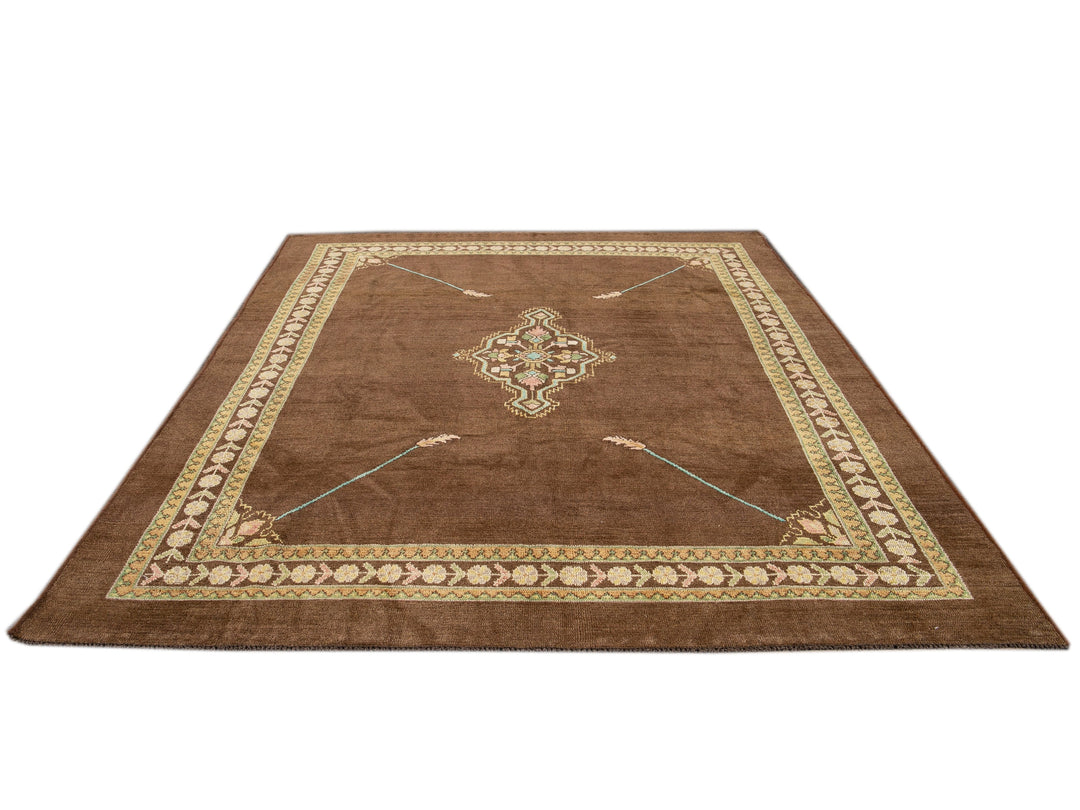 Modern Revival Wool Rug 7 X 8