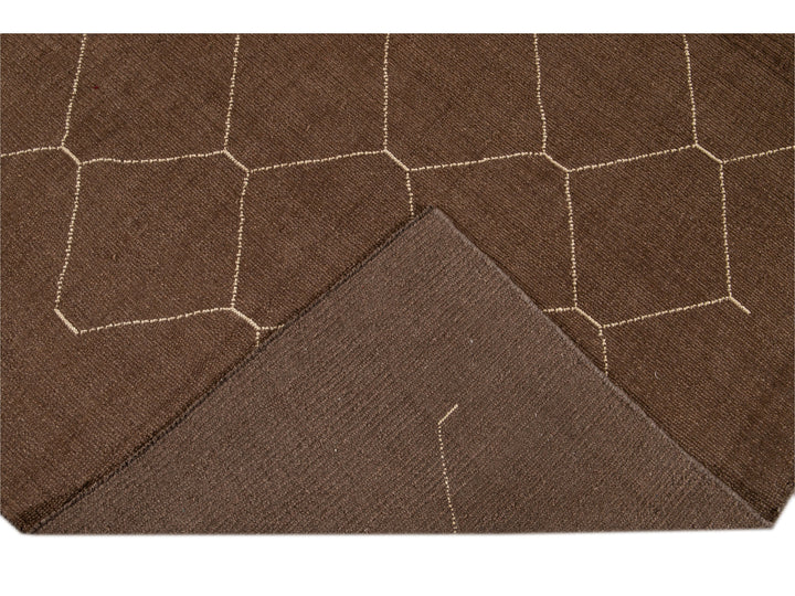 Modern Moroccan Wool Rug 7 X 10
