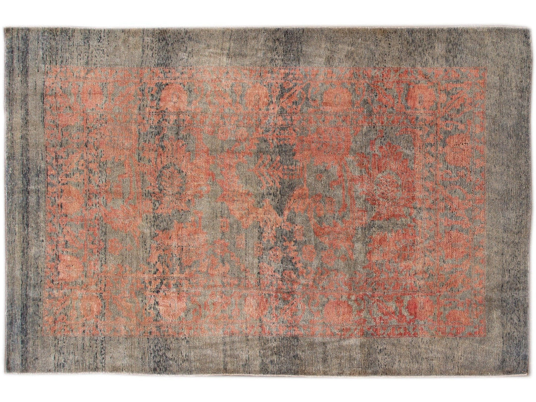 Modern Revival Wool Rug 6 X 10