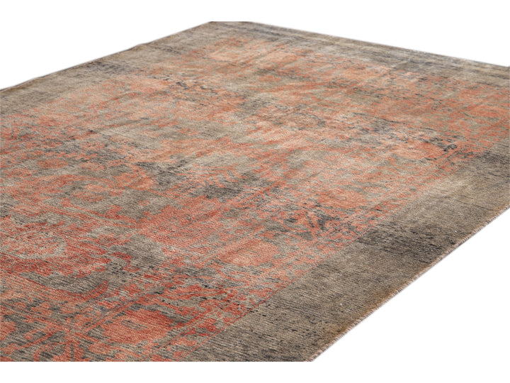 Modern Revival Wool Rug 6 X 10