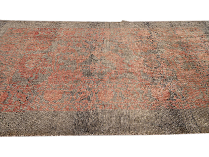 Modern Revival Wool Rug 6 X 10