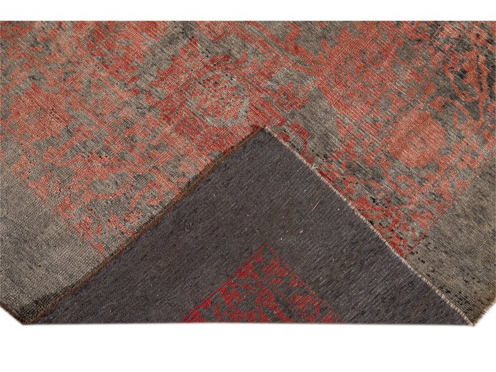 Modern Revival Wool Rug 6 X 10