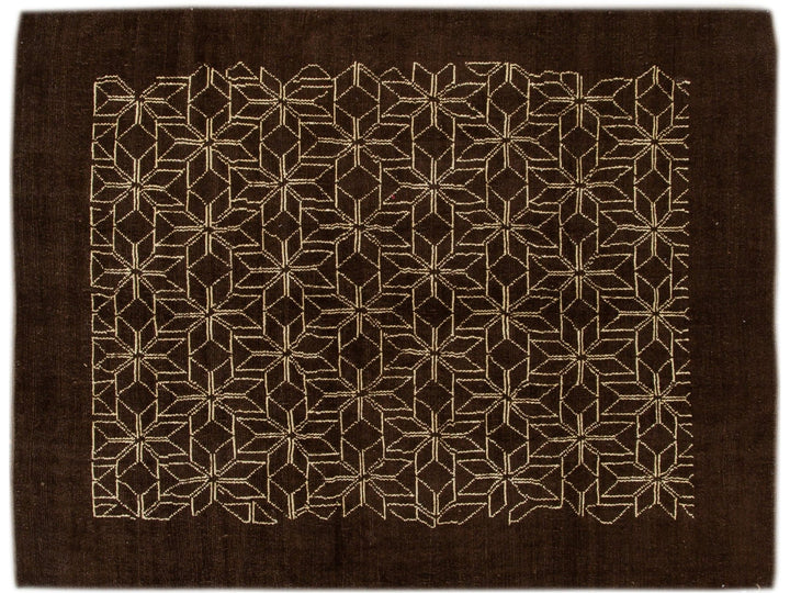 Modern Deco Style Wool Rug 7 X 10