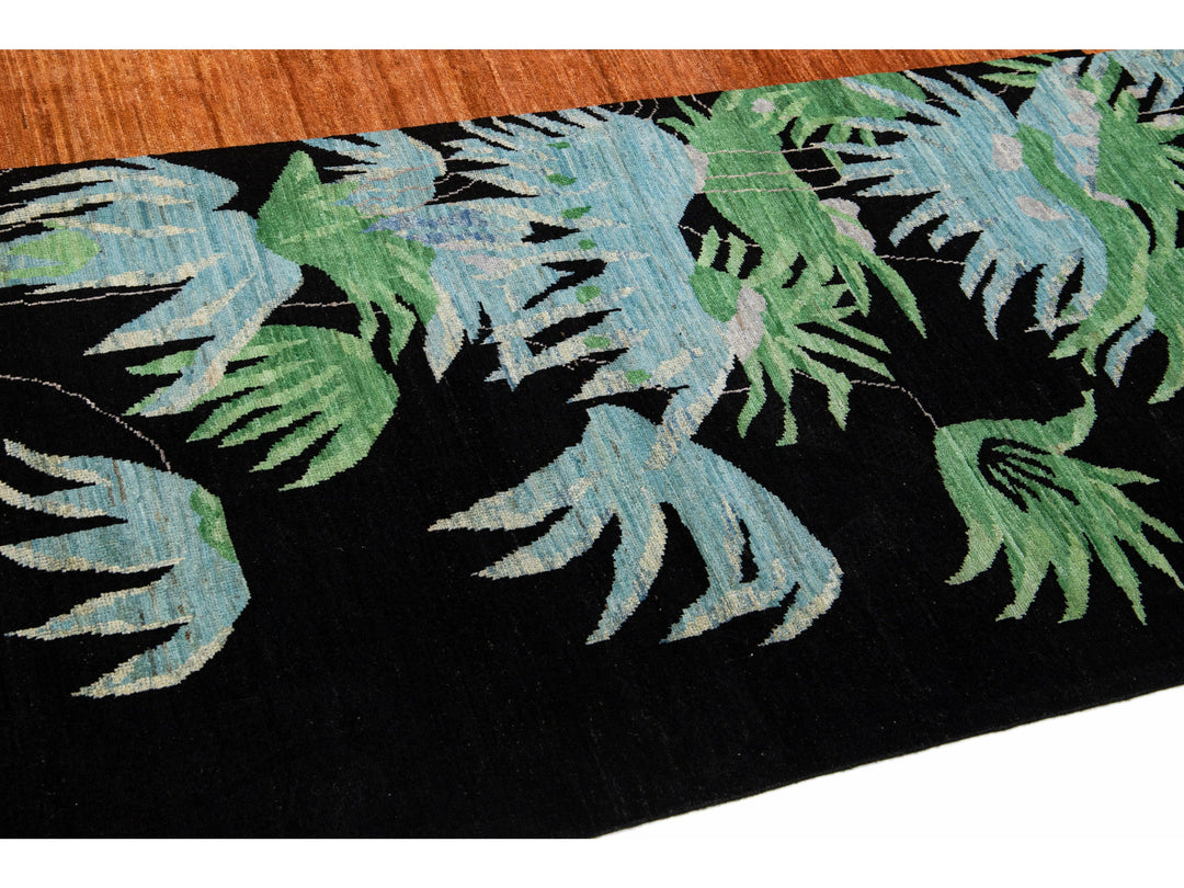 Modern Art Deco Chinese Rug 14 X 19