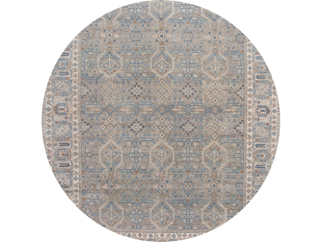 Modern Indian Artisan Wool Rug12 X 16