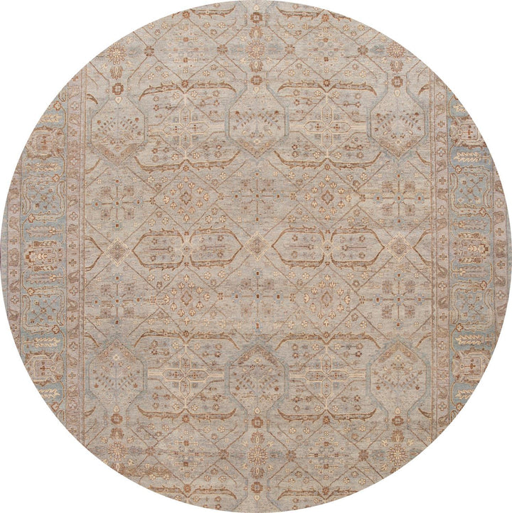 21st Century Contemporary Indian Wool Rug, 10 X 14