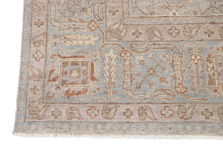 21st Century Contemporary Indian Wool Rug, 10 X 14