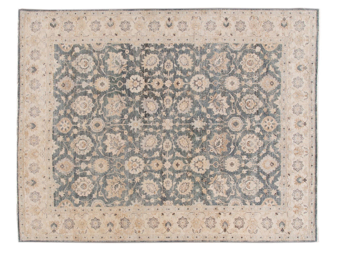 21st Century Modern Indian Wool Rug, 8 X 11