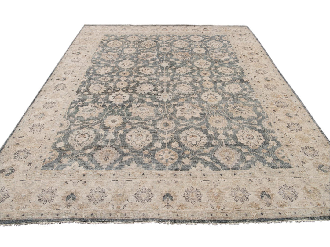 21st Century Modern Indian Wool Rug, 8 X 11