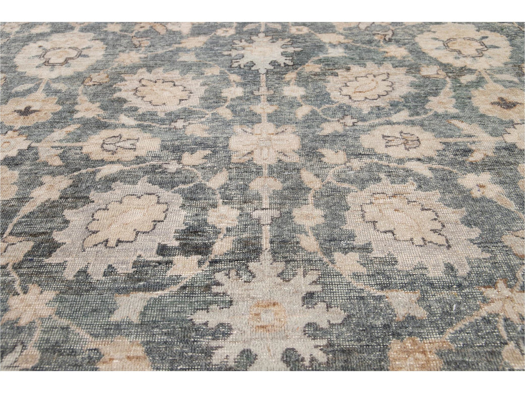 21st Century Modern Indian Wool Rug, 8 X 11