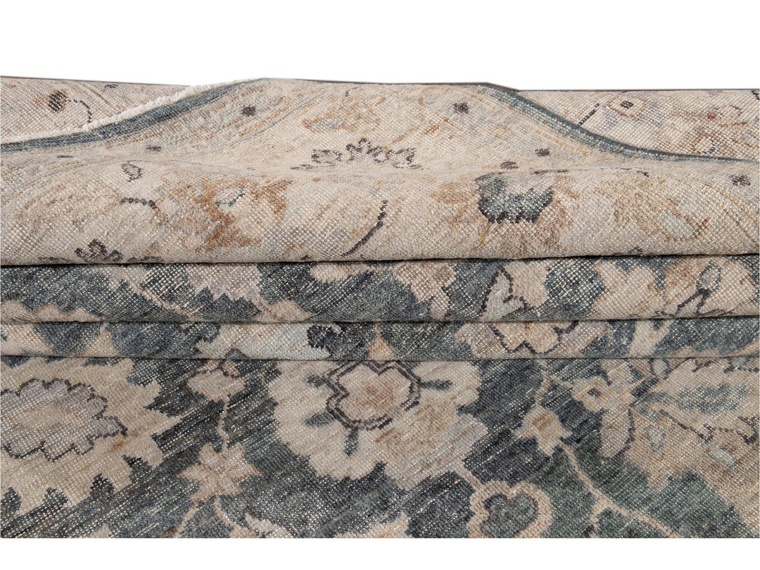 21st Century Modern Indian Wool Rug, 8 X 11