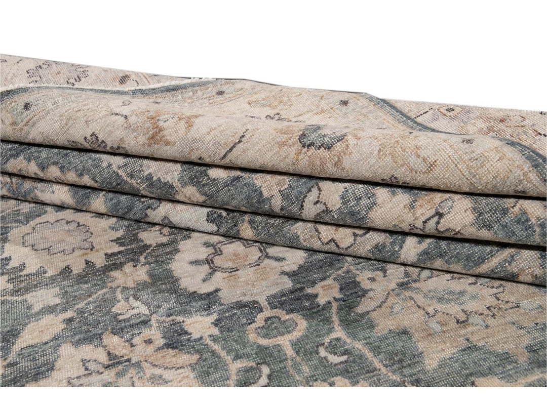 21st Century Modern Indian Wool Rug, 8 X 11