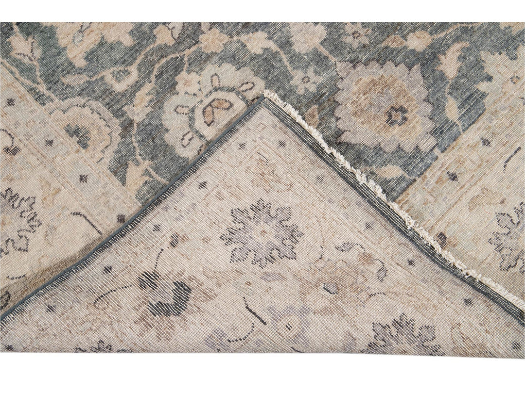 21st Century Modern Indian Wool Rug, 8 X 11