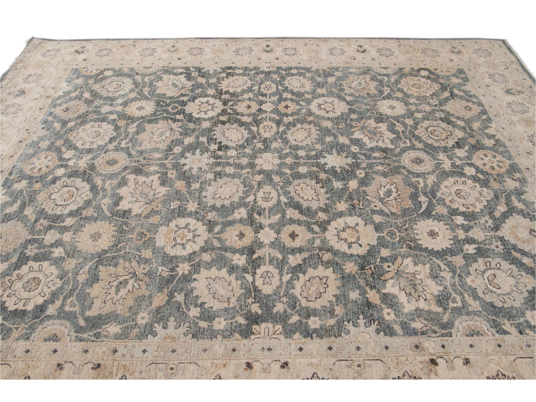 21st Century Modern Indian Wool Rug, 8 X 11