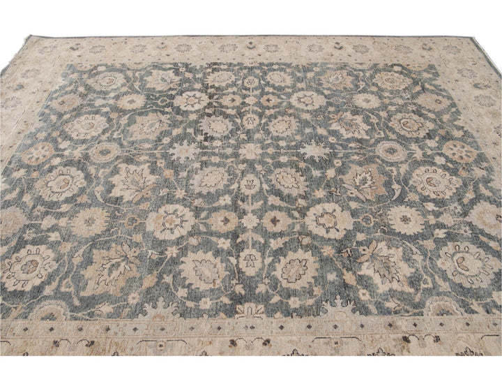 21st Century Modern Indian Wool Rug, 8 X 11