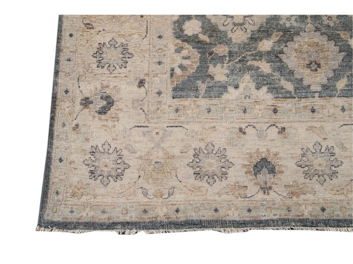 21st Century Modern Indian Wool Rug, 8 X 11