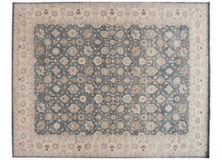 21st Century Contemporary Indian Wool Rug, 12 X 15