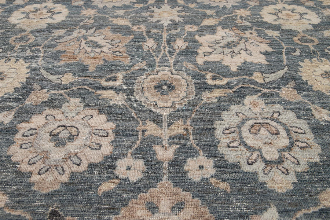 21st Century Contemporary Indian Wool Rug, 12 X 15