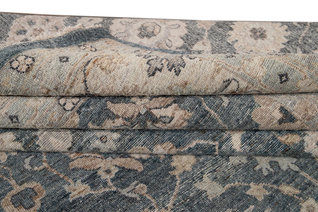 21st Century Contemporary Indian Wool Rug, 12 X 15