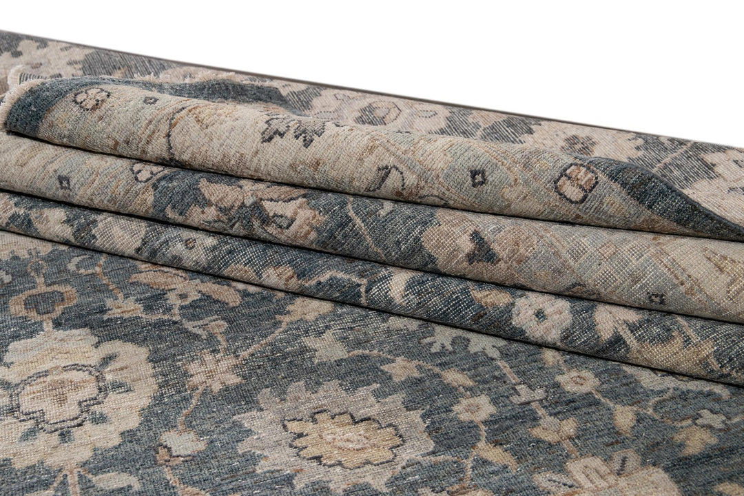 21st Century Contemporary Indian Wool Rug, 12 X 15