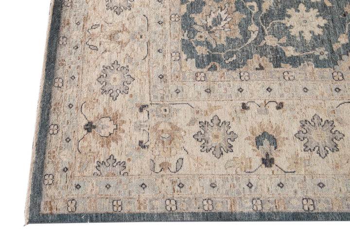 21st Century Contemporary Indian Wool Rug, 12 X 15