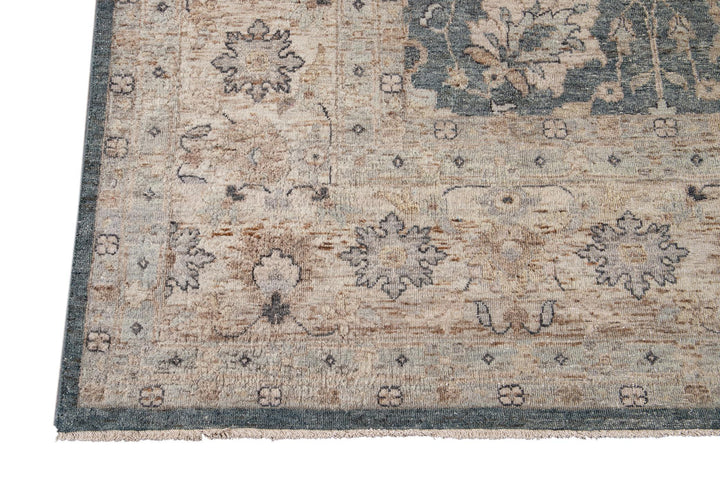 21st Century Contemporary Indian Wool Rug, 12 X 15