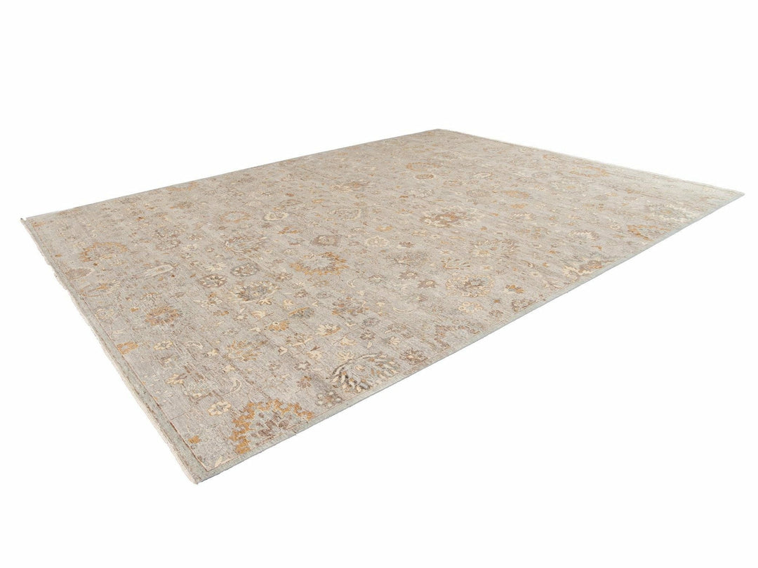 Modern Indian Artisan Wool Rug 12 X 15