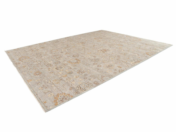 Modern Indian Artisan Wool Rug 12 X 15