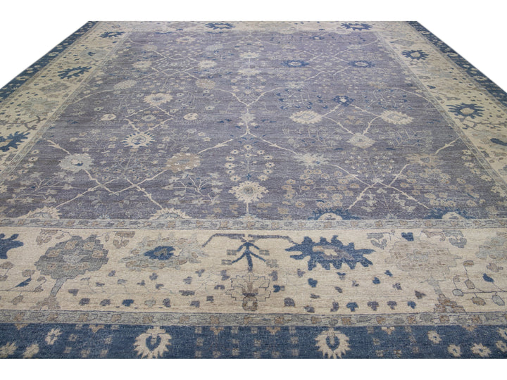 Modern Indian Mahal Rug 15 X 16