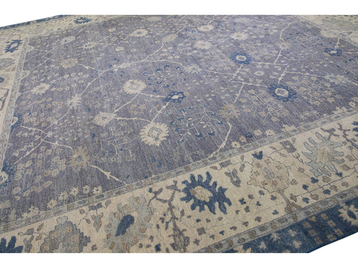 Modern Indian Mahal Rug 15 X 16