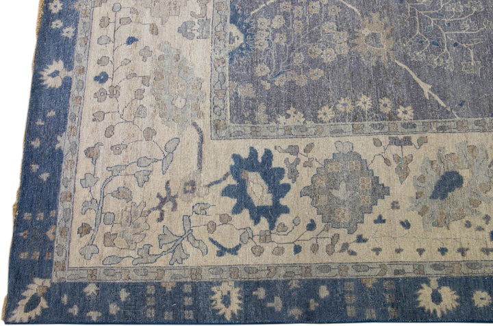Modern Indian Mahal Rug 15 X 16